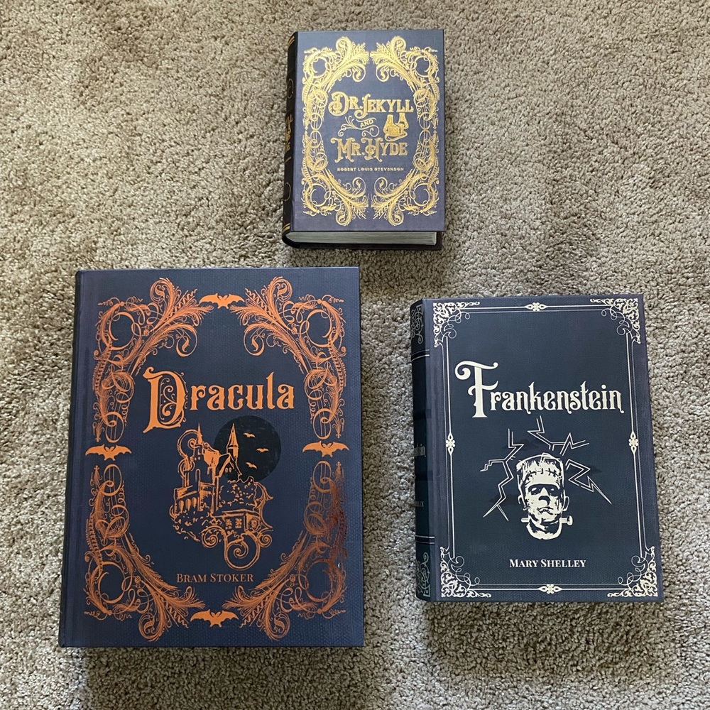 Vintage Dracula 3 book storage